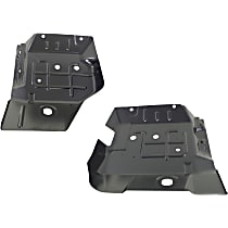 Front, Driver and Passenger Side Floor Pan
