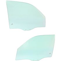 Front, Driver and Passenger Side Door Glass, 4-Door, Sport Utility, Green Tint, DD11259 GTNN, DD11260 GTNN