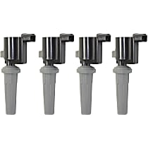 Ignition Coils, Set of 4, 4 Cyl., 2.0L Engine, with 2-Prong Connector