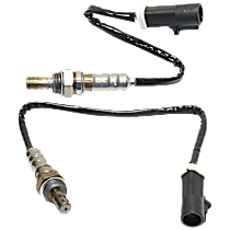 Before and After Catalytic Converter Oxygen Sensor, enginevinname: A, FI, Naturally Aspirated, GAS, Downstream, Set of 2, 4-wire, 8 Cyl 5.4L