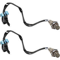 After Catalytic Converter, Driver and Passenger Side Oxygen Sensors, 4-wire