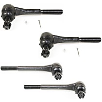 Front, Driver and Passenger Side, Inner and Outer Tie Rod Ends