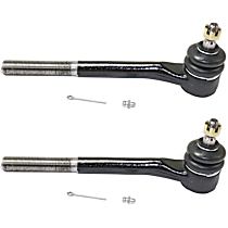 Front, Driver and Passenger Side, Outer Tie Rod Ends