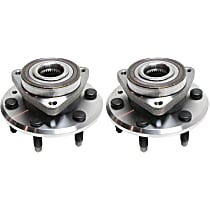 Front or Rear, Driver and Passenger Side Wheel Hub Bearing included - Set of 2
