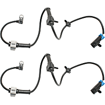 Front, Driver and Passenger Side ABS Speed Sensors
