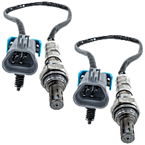 Before Catalytic Converter Oxygen Sensor, Set of 2, 4-wire