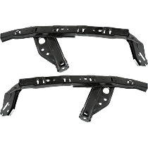 Front, Driver and Passenger Side, Upper Bumper Bracket, Sedan