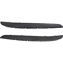 Front, Driver and Passenger Side Bumper Trim, Primed
