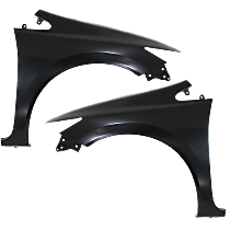 Front, Driver and Passenger Side Fender, Sedan, CAPA Certified