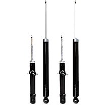 Front and Rear, Driver and Passenger Side Shock and Bare Strut