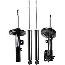 Front and Rear, Driver and Passenger Side Shock and Fully Loaded Strut