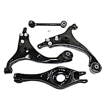 Front, Driver and Passenger Side, Lower Control Arm, Hatchback