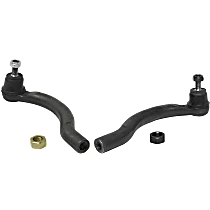 Front, Driver and Passenger Side, Outer Tie Rod Ends