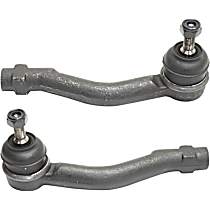 Front, Driver and Passenger Side, Outer Tie Rod End