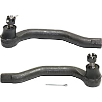Front, Driver and Passenger Side, Outer Tie Rod Ends
