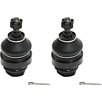 Front, Driver and Passenger Side, Upper Ball Joints, Adjustable, Allows Plus or Minus 1 Degree Camber/caster Adjustment, Includes Nuts