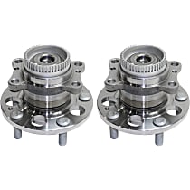 Rear, Driver and Passenger Side Wheel Hubs, 47-teeth tone ring; 2.52 in. ABS Tone Ring Diameter