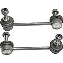 Rear, Driver and Passenger Side Sway Bar Link, Link With Sockets