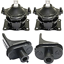 Front, Driver Side, Center Motor Mount, Set of 4