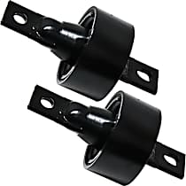 Trailing Arm Bushing - Rubber, Direct Fit, Set of 2