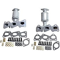 Firewall and Radiator Side Catalytic Converters, Federal EPA Standard, 46-State Legal (Cannot ship to or be used in vehicles originally purchased in CA, CO, NY or ME)