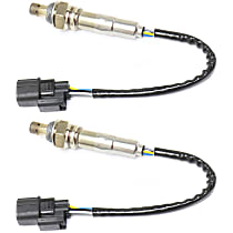 Before Catalytic Converter, Front and Rear Oxygen Sensors, 5-wire, Wideband sensor