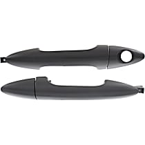 Front, Driver and Passenger Side Primed Exterior Door Handle
