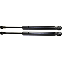 Driver and Passenger Side Trunk Lid Lift Support, Coupe/Sedan, With Spoiler