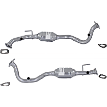 Driver and Passenger Side Catalytic Converters, Federal EPA Standard, 46-State Legal (Cannot ship to or be installed in vehicles originally purchased in CA, CO, NY or ME)