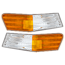 Driver and Passenger Side Corner Lights, Without Bulb