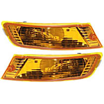 Front Turn Signal Lights, with Bulbs