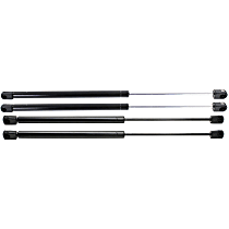 Driver and Passenger Side Hood or Liftgate Glass Lift Support, Sport Utility