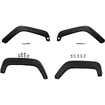 Fender Flares - Front and Rear, Driver and Passenger Side, Textured Black