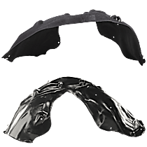 Front, Driver and Passenger Side, Fender Liner