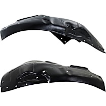 Front, Driver and Passenger Side, Front Section, Fender Liner