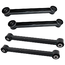 Rear, Driver and Passenger Side, Upper and Lower Control Arm