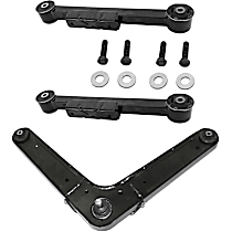 Rear, Driver and Passenger Side, Upper and Lower Control Arm, RWD