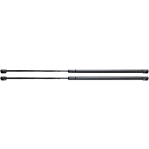 Driver and Passenger Side Liftgate Glass Lift Support, Sport Utility, For Rear Window Glass