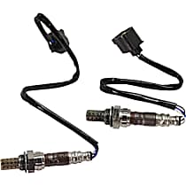 Upstream; Downstream, Driver and Passenger Side Oxygen Sensor, California-Esv; Non California-Esv; Without Next Generation Engine Controller, Set of 2, 4-wire, 8 Cyl 4.7L