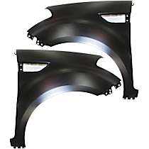 Front Fender Compatible with 2010-2012 Kia Soul with Molding CAPA Driver Side