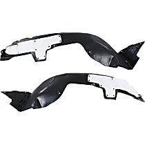 Front, Driver and Passenger Side, Fender Liner