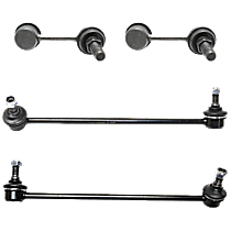 Front and Rear, Driver and Passenger Side Sway Bar Link