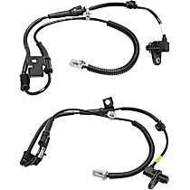 Front, Driver and Passenger Side ABS Speed Sensor