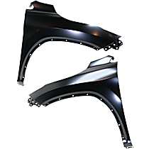Front, Driver and Passenger Side Fenders, CAPA CERTIFIED
