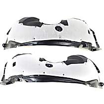 Front, Driver and Passenger Side, Fender Liner