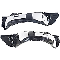 Front, Driver and Passenger Side, Fender Liner