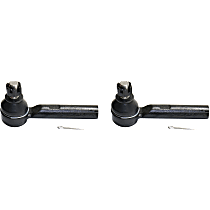 Front, Driver and Passenger Side, Outer Tie Rod Ends