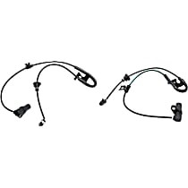 Rear, Driver and Passenger Side ABS Speed Sensor, All Wheel Drive, AWD