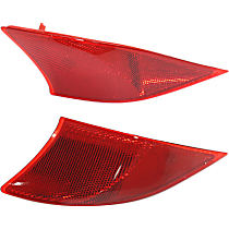 Rear, Driver and Passenger Side Bumper Reflector