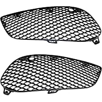 Fog Light Cover - Front, Driver and Passenger Side, Textured Black
